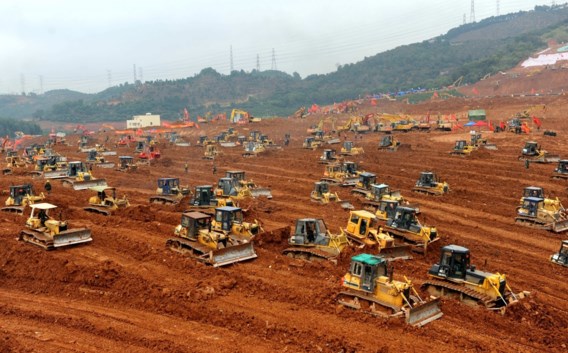 Elf mensen opgepakt na dodelijke grondverschuiving in China