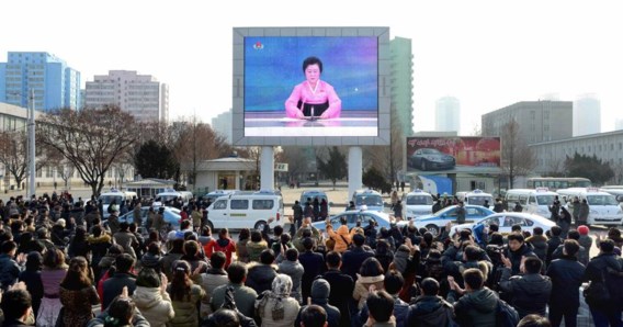 Via de staatstelevisie klopte het Noord-Koreaanse regime zich stevig op de borst na de geslaagde test met wat een waterstofbom zou zijn. 