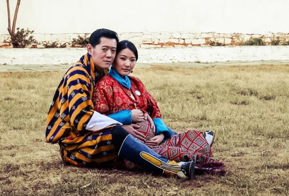 Kroonprins geboren in Bhutan