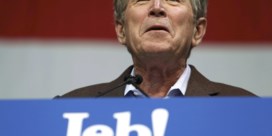 George Bush voert campagne voor broer Jeb