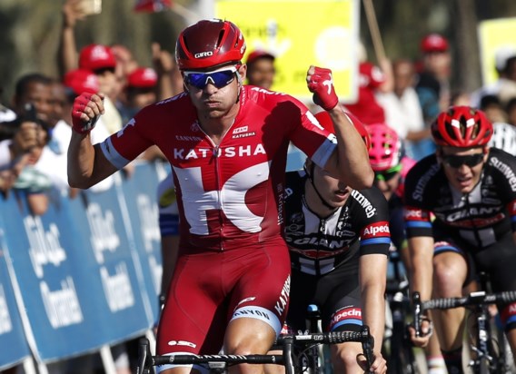 Alexander Kristoff haalt andermaal uit in Oman.