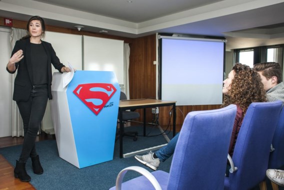 Het project van Anouk Taeymans wordt binnenkort in Londen voorgesteld. ‘Superchill’, vindt ze.