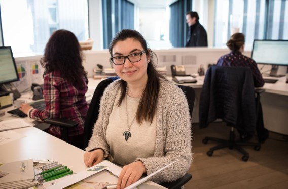‘Hier werk ik supergraag. Ik zou dit altijd willen blijven doen’, zegt Betül.