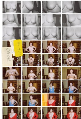 Henry fotografeerde Martha elke avond dwangmatig wanneer ze zich uitkleedde. Tot ze zijn collectie verscheurde en uit het raam gooide. Of zo interpreteert Mariken Wessels de fotocollectie toch.