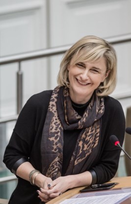 Minister van Onderwijs Hilde Crevits: test voor betere studiekeuze. 