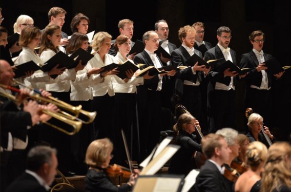 Het Monteverdi Choir en de English Baroque Soloists voeren onder leiding van John Eliot Gardiner de Matthäuspassie uit op het Klarafestival.