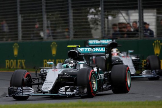 Nico Rosberg wint GP van Australië, horrorcrash Alonso