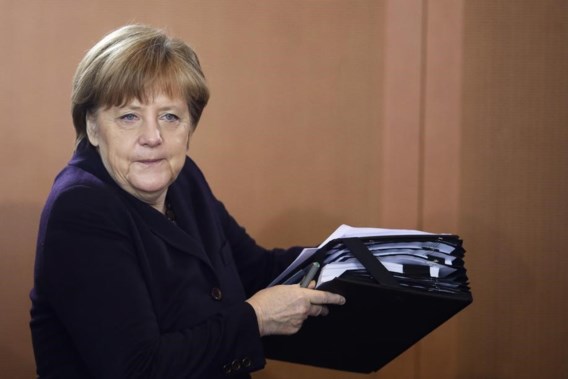 <p>Heeft Angela Merkel zin in de job?<span class="credit">ap</span></p>