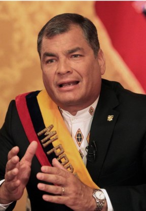 Rafael Correa.