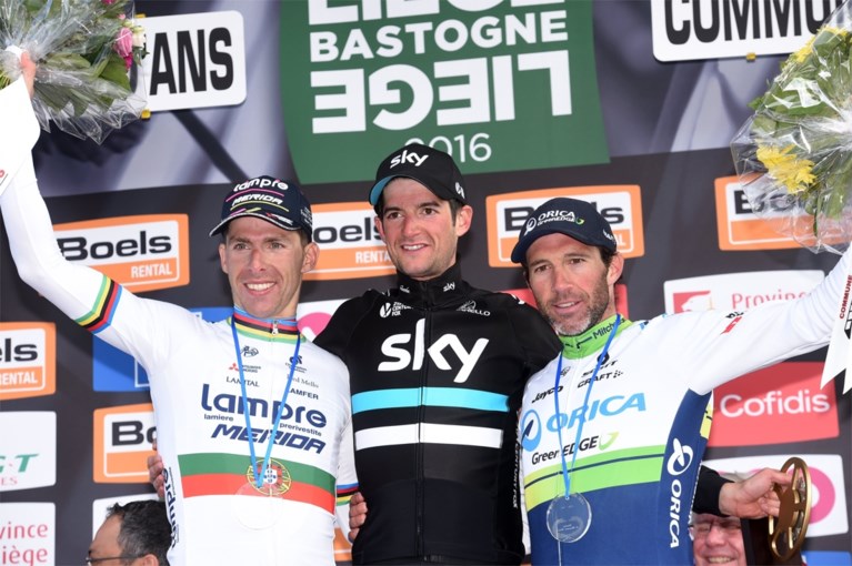 Wout Poels verrast favorieten in ijskoude Luik-Bastenaken-Luik