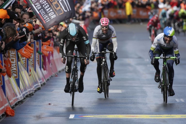 Wout Poels verrast favorieten in ijskoude Luik-Bastenaken-Luik