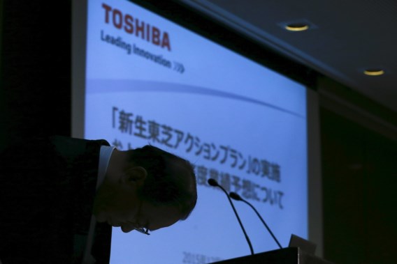 Boekhoudschandaal blijft Toshiba parten spelen