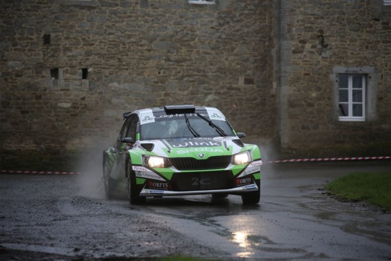 Loix dankzij crash Duval aan de leiding na tweede dag Rally van Wallonië