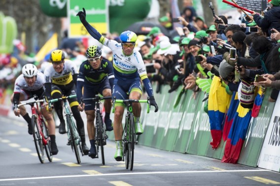 Albasini wint vreemde sprint, Quintana pakt Ronde van Romandië