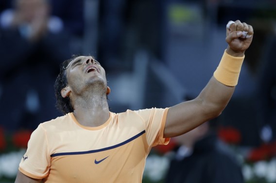 Ook Nadal naar kwartfinales ATP Madrid
