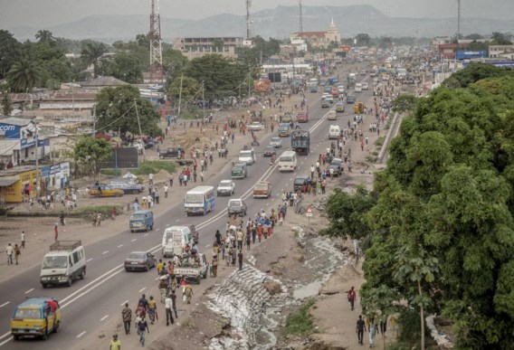 Boulevard Lumumba, Municipality of Kimbanseke, Kinshasa, 2013.