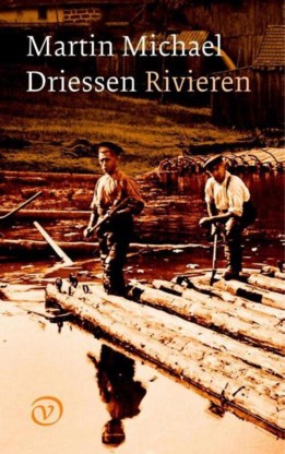 Een vlotter aan het werk op de rivier: Martin Michael Driessen situeert een liefdesverhaal in die wereld.