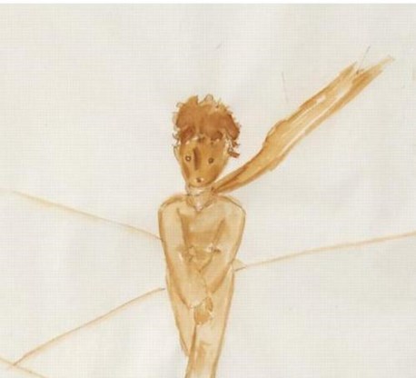 Een originele aquarel uit Le petit prince, het beroemde filosofische sprookje van Antoine de Saint-Exupéry, is gisteren in Parijs geveild voor 133.200 euro – meer dan het dubbele van het geschatte bedrag. De prent stelt de held van het verhaal voor terwijl hij ’s nachts in de woestijn wandelt.Le petit prince verscheen in 1943 in New York, waar de schrijver in ballingschap verbleef. Er zijn wereldwijd 145 miljoen exemplaren van verkocht, en het is vertaald in 270 talen.