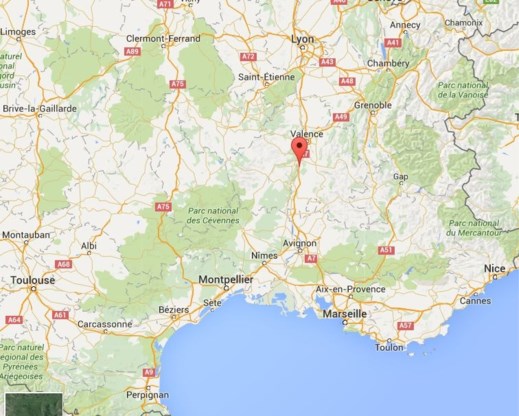 Bus met toeristen beschoten in Frankrijk