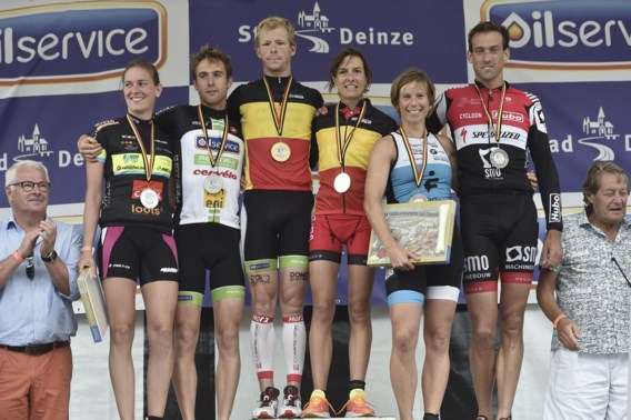 Alexis Krug en Karolien Weuts winnaars van triatlon Lacs de l’Eau d’Heure