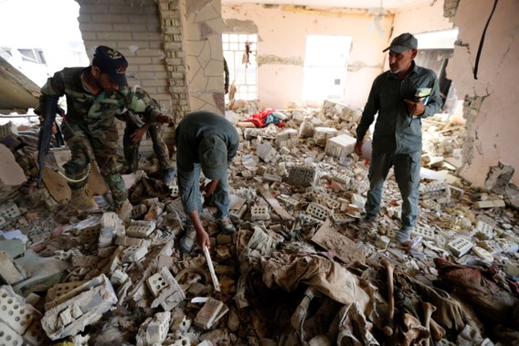 Iraakse troepen ontdekken massagraf nabij Falluja