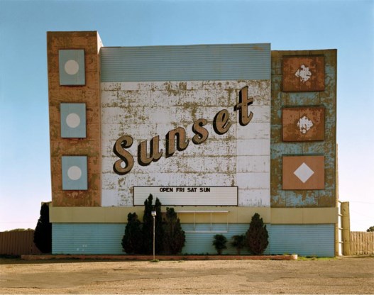 West Ninth Avenue, Amarillo, Texas, in 1974. Uit de serie ‘Uncommon places’.