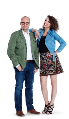 Sven Ornelis en Anke Buckinx presenteren het ochtendblok.