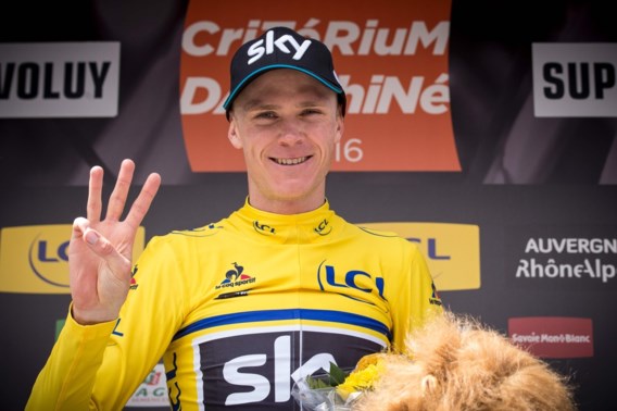 Froome wint Dauphiné, maar: “Ik heb nog veel werk voor de Tour”