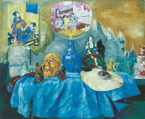James Ensor, ‘Stilleven met chinoiserieën’, 1907.