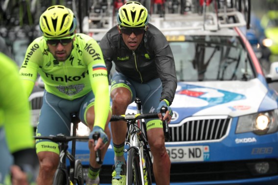 Pechvogel van het eerste weekend: Contador opnieuw tegen de grond