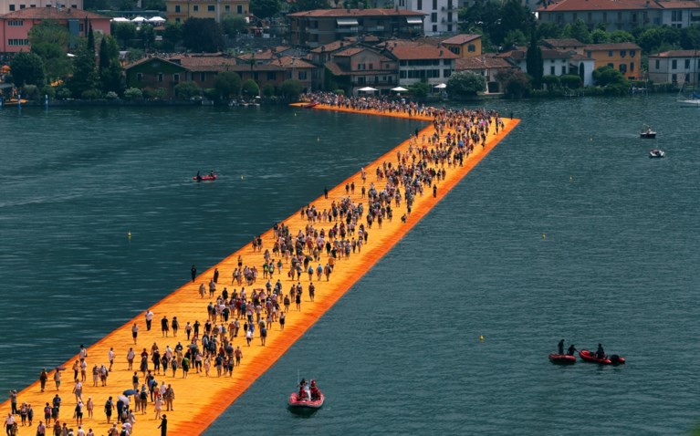 Drijvende Christo lokt meer dan 1,2 miljoen bezoekers