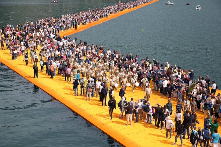 Drijvende Christo lokt meer dan 1,2 miljoen bezoekers