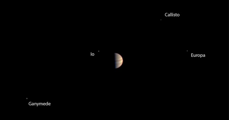 Amerikaanse sonde Juno met succes in baan rond Jupiter terechtgekomen