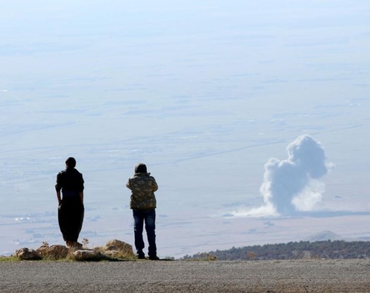 In Irak (foto) en Syrië bombardeert de coalitie onder leiding van de VS Islamitische Staat. François Hollande wil die bombardementen nu opvoeren.