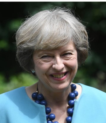 Theresa May.