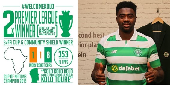 Celtic strikt Kolo Touré