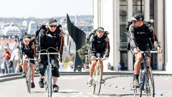 De fietskoeriers van Take Eat Easy leverden maaltijden aan 350.000 klanten.