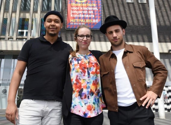 Alexander Wahba, Sophie Vanneste en Matthijs Spittel.