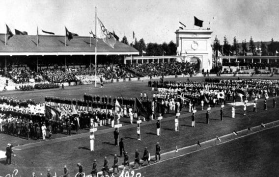 Roemvol verleden: in 1920 gingen de zevende Olympische Zomerspelen door in Antwerpen.
