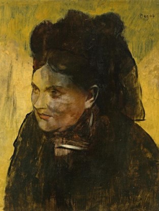 ‘Portrait of a woman’ van Edgar Degas.