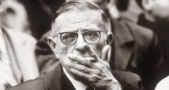 Jean-Paul Sartre: ‘De mens is vrij’. 