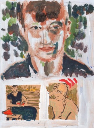 De graphic novel-versie van Nel Wouters.