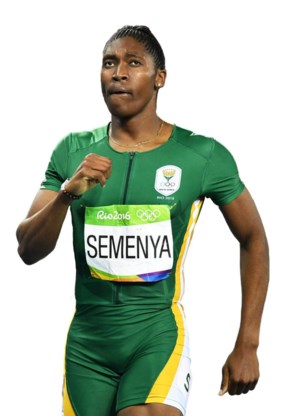 Caster Semenya in Rio.
