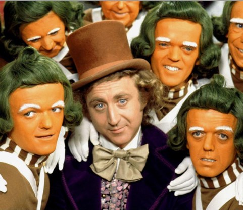 Wilder bereidde zijn rol van Willy Wonka maniakaal voor.