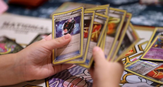 Pokémon-kaarten.