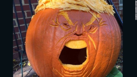 Trump bron van inspiratie voor Halloweenfans