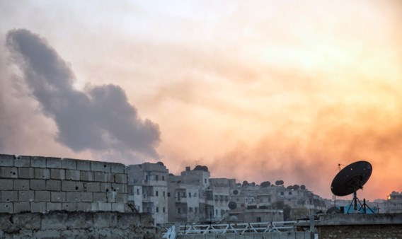 Granaat treft VN-burelen in Aleppo