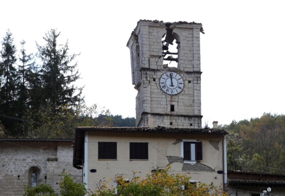Grond zakte tot wel zeventig centimeter bij aardbeving in Italië