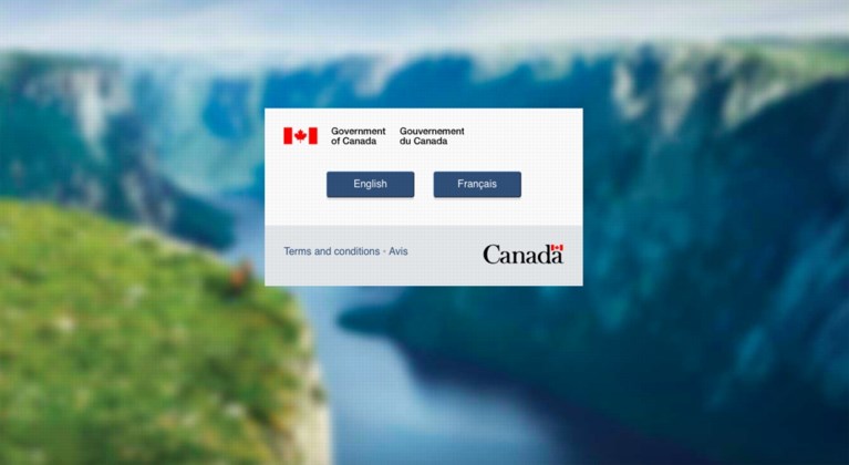 Website om naar Canada te verhuizen crasht