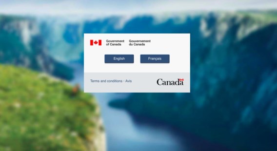 Website om naar Canada te verhuizen crasht
